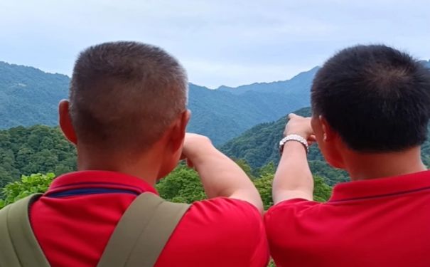 青城後山山頂